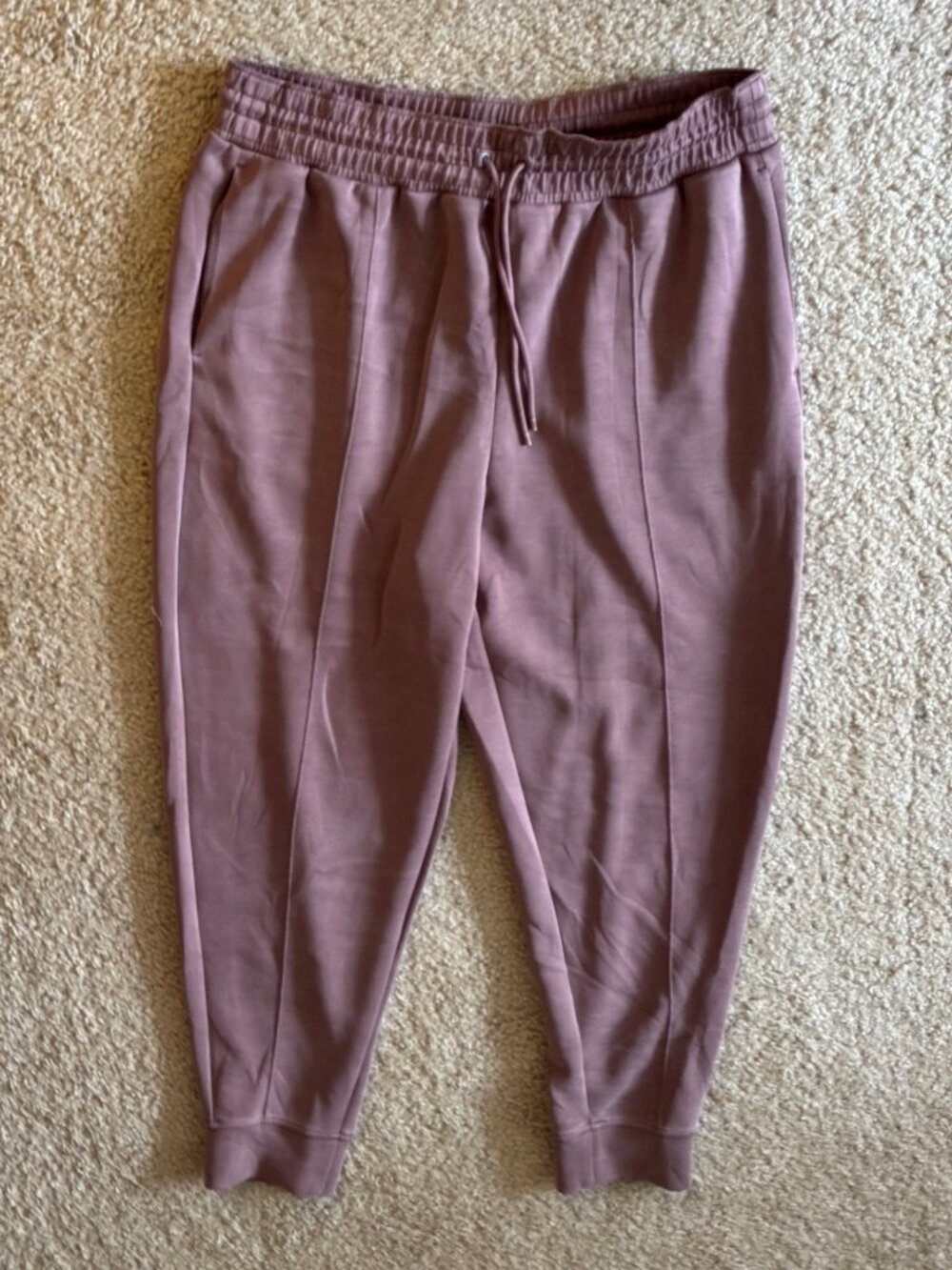 All In Motion - High Rise - Purple Joggers - L